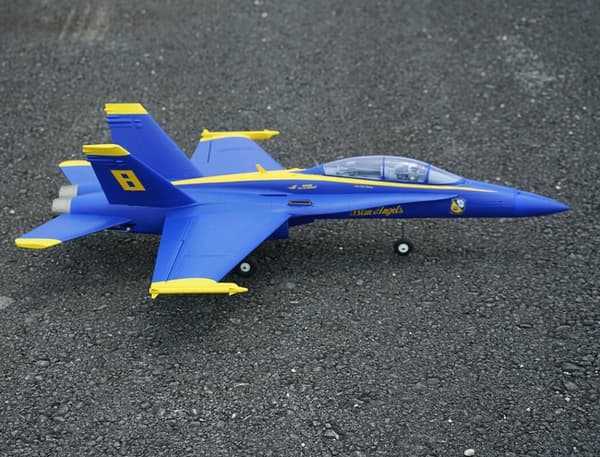 XFly F-18 Blue Angles Twin 40mm EDF PNP