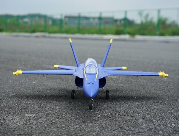 XFly F-18 Blue Angles Twin 40mm EDF PNP