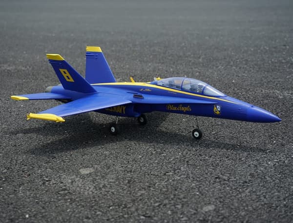 XFly F-18 Blue Angles Twin 40mm EDF PNP
