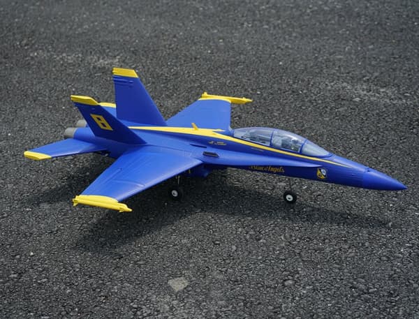 XFly F-18 Blue Angles Twin 40mm EDF PNP