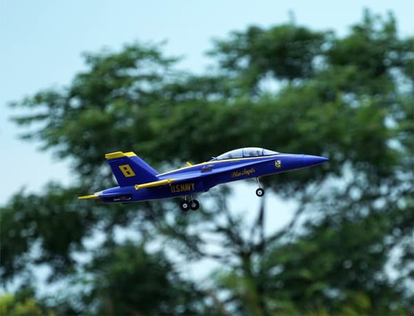 XFly F-18 Blue Angles Twin 40mm EDF PNP