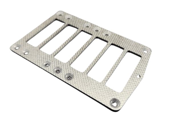 CRC-3011 Carbon Fiber Battery Plate 2mm