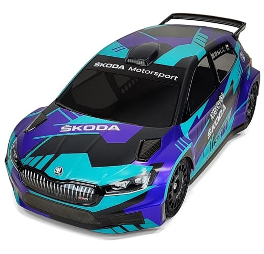 Bittydesign Skoda Fabia RS Rally2 1/10 190mm karro