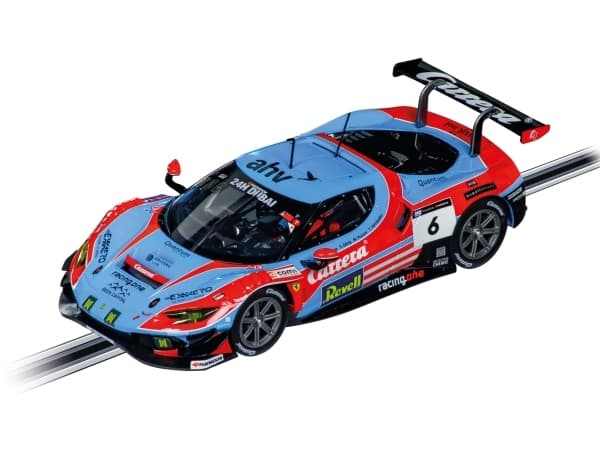 Carrera Ferrari 296 GT3 " , No.6" 24H Dubai, Driftebil, 1:24, 10 år