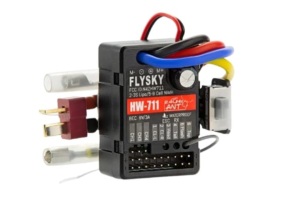 HW-711 1040 ESC 3in1 Receiver & LED controller