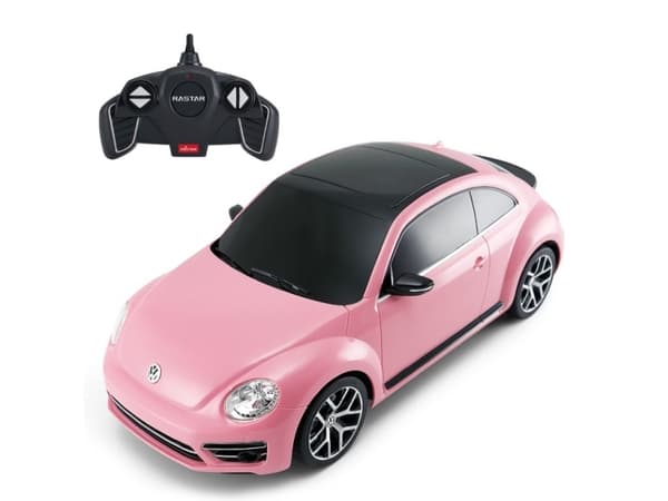 RASTAR R/C 1:14 Volkswagen Beetle Pink 30 cm
