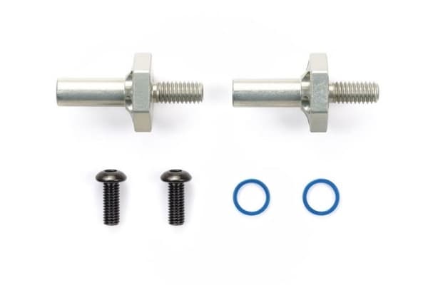 TAM-54996 Lightweight 1-Piece Alu Axle & Hub M-07