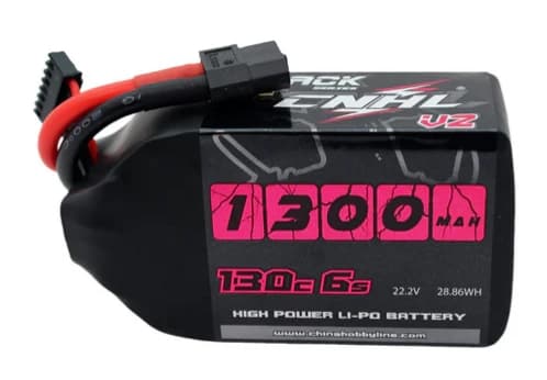 6s  1300mAh -130C - CNHL Black Series XT60