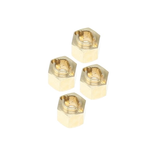 RER30380 Wheel Hexes - Brass (4)