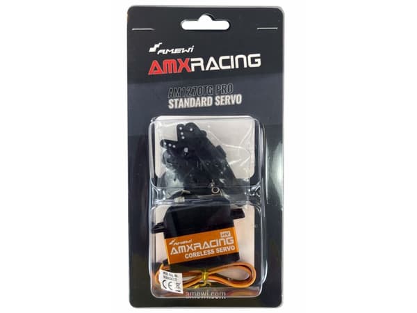 Amewi 28451, Servo, Metall, Sort, Oransje