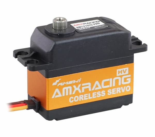 Amewi 28453, Servo, Metall, Sort, Oransje