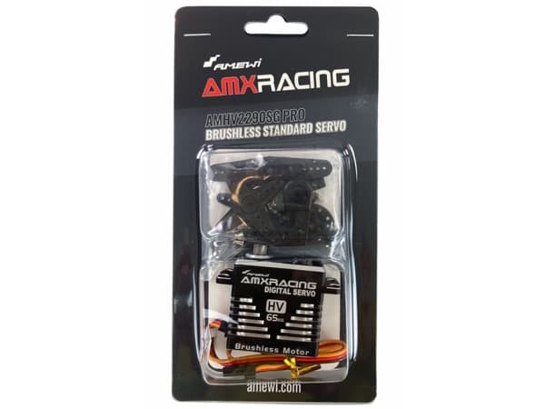 Amewi 28458, Servo, Metall, Svart, Silver