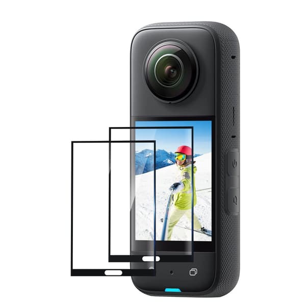 INF Skjermbeskytter i herdet glass for Insta360 X3 (2-Pack) - PU822T