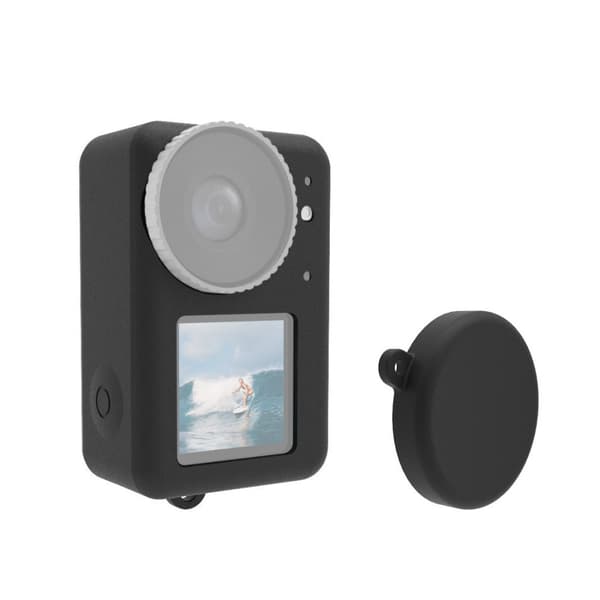 INF Silikonbeskyttelsesveske til DJI Osmo Action 5/4 Pro - Svart