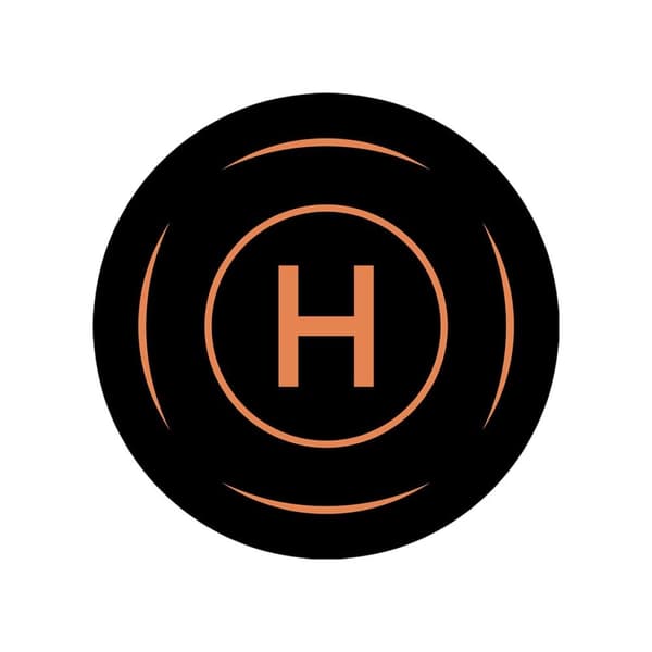 INF Drone Landing Pad Vikbar Drone Launch Pad för DJI Mavic Air 2/Mini 2/Pro