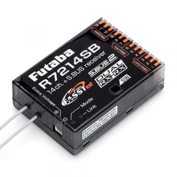 Futaba T26SZ Radio m/R7214SB 2.4GHz FASSTest