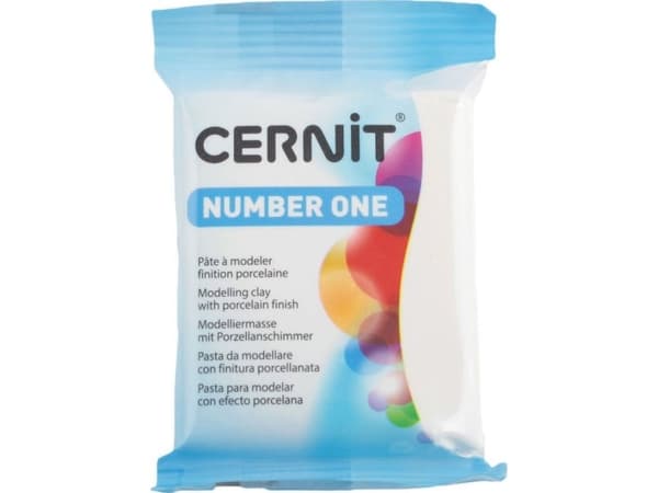 The Clay and Paint Factory Modelina Cernit Biała Nieprzezr. 56 g