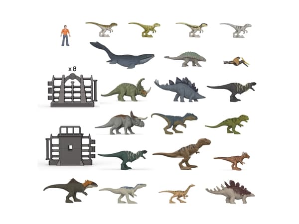 Jurassic World Minis Advent Calendar 2024