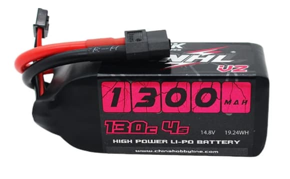4s  1300mAh -130C - CNHL FPV Black Series V2 XT60