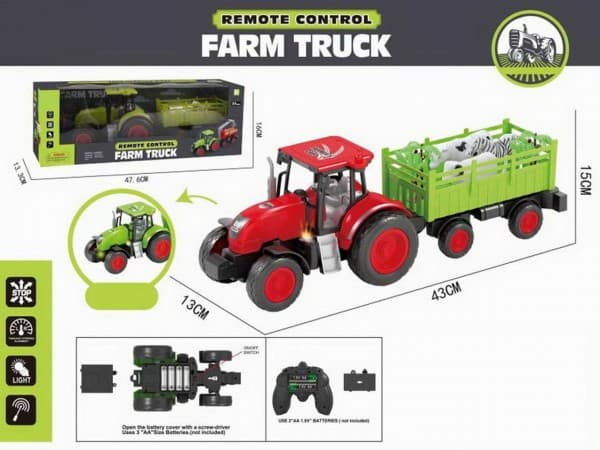 Traktor av przyczepš R/C, wiatło