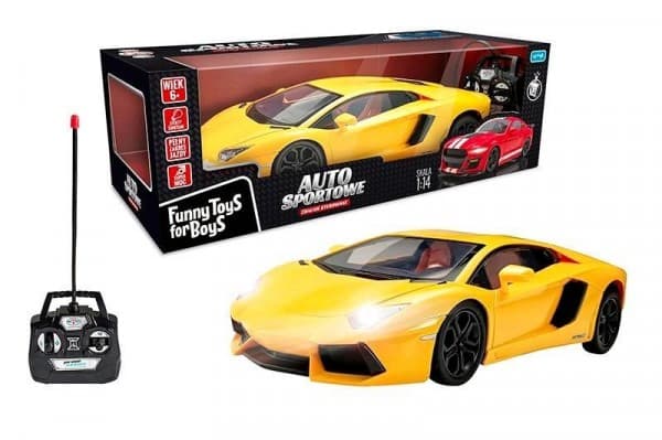 Artyk R/C auto keltainen