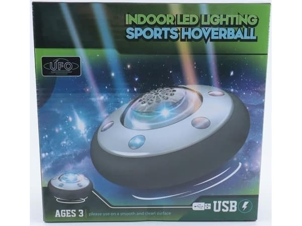 Madej UFO svävande boll med batterier USB-laddning Madej