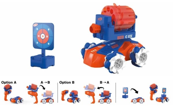 Carrera Nerf Blasting RC Car 2.4 GHz:n RC-auto