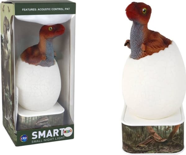 LeanToys Dinosaur Egg Lampe LED Micro USB