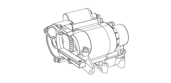 MJX P8HSC Gearbox