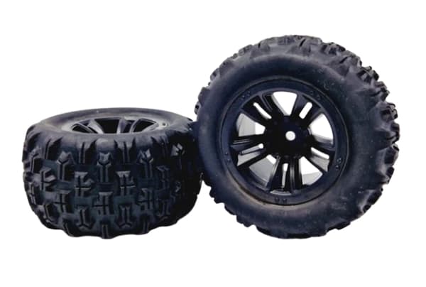 MJX 16300B Tires & Wheel Pre Glued