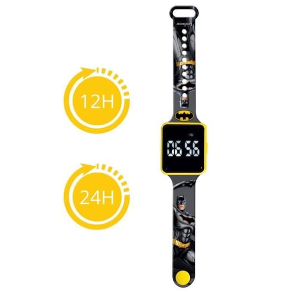 Lexibook - Batman - Connected LED-klocka - Justerbart armband