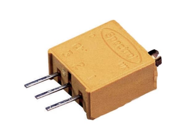 Vishay M64W102KB40, Förtunningsmedel för ytbeläggningsmaterial, Grå, Metall, Rak, 250 V, 1 styck