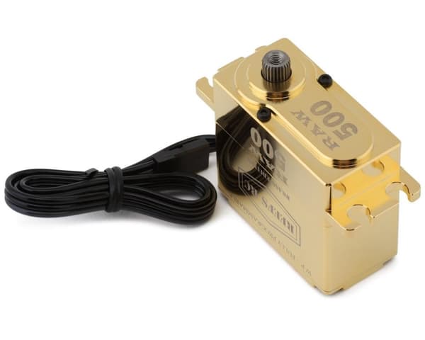 Reefs RC Raw 500 HD BL Servo 40kg/0.08s Messing