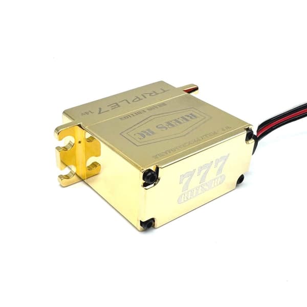 Reefs RC Triple7 HV BL Servo 55kg/0.08s Brass