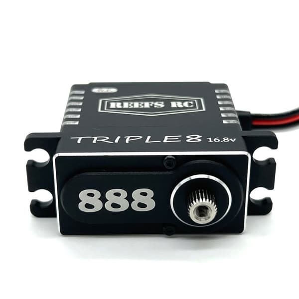 Reefs RC Triple8 HV BL Servo 66kg/0.09s Sort