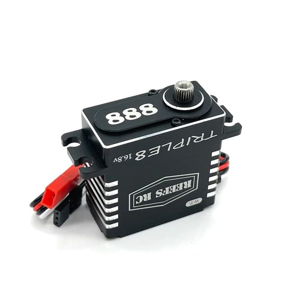 Reefs RC Triple8 HV BL Servo 66kg/0.09s Sort