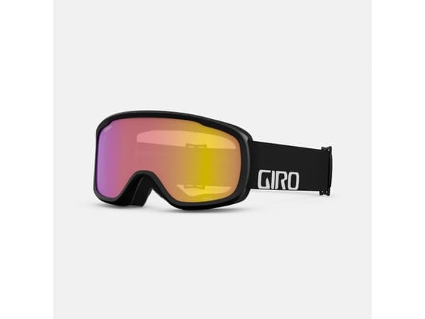 Giro Cruz Flash Goggle, Sort, Unisex, Sfærisk linse, Polykarbonat, Sort, Rav, Rød, Gult