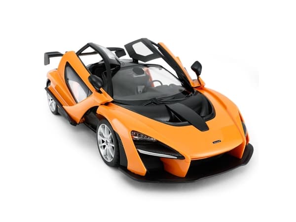 Rastar Radiostyrd Bil 1:14 Mc Laren Senne Vit & Orange