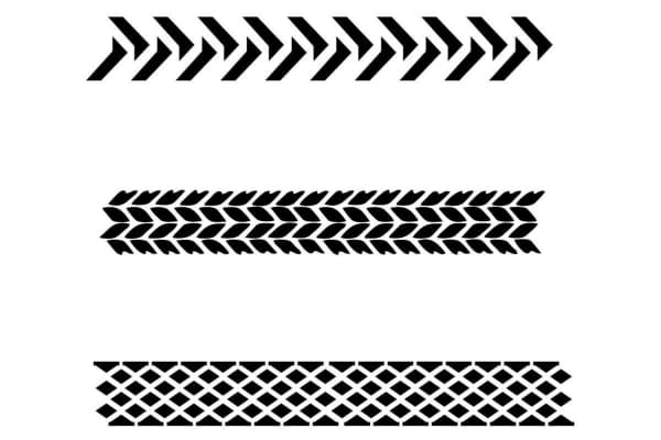 Vallejo Vallejo: Stencils - Tyre Markings