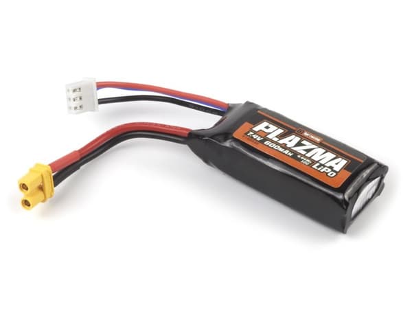2s  600mAh - 10C - HPI Plazma LiPo w XT30