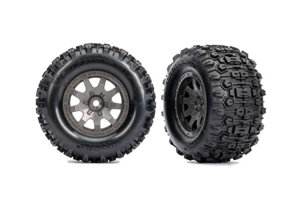 TRX-10770-GRAY Tires & Wheels (2)