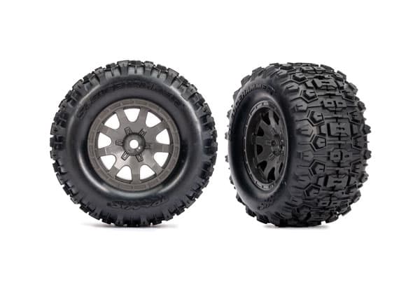 TRX-10771-GRAY Tires & Wheels (2)