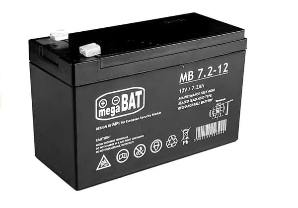 12V 7.2Ah Udskiftnings Gelbatteri til Børns Elektriske Biler - Kompakt & Nem at Installere