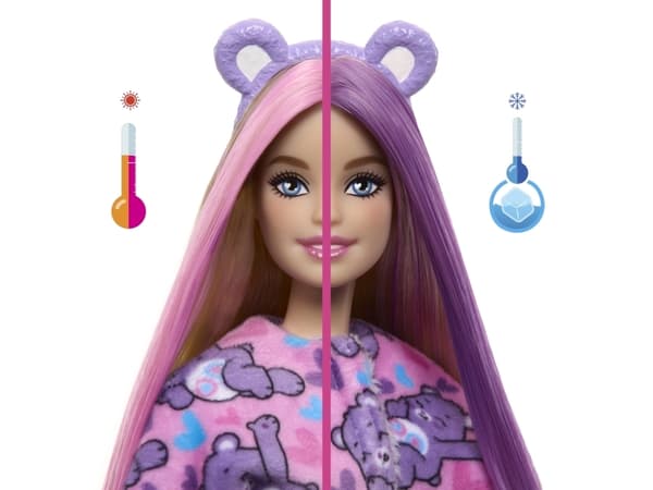 Barbie Cutie Reveal Care Bears Doll, Motedukke, Jente, 3 år, Jente, Flerfarget
