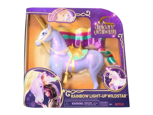 Unicorn Academy Rainbow Light Up Wildstar 28 cm