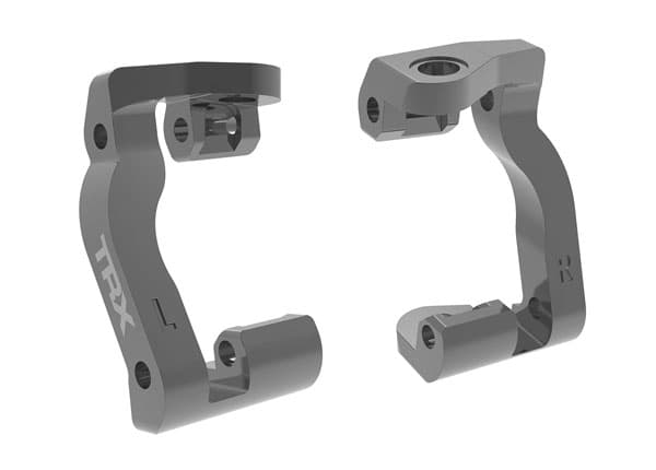 TRX-10733-Gray Aluminum Caster Blocks