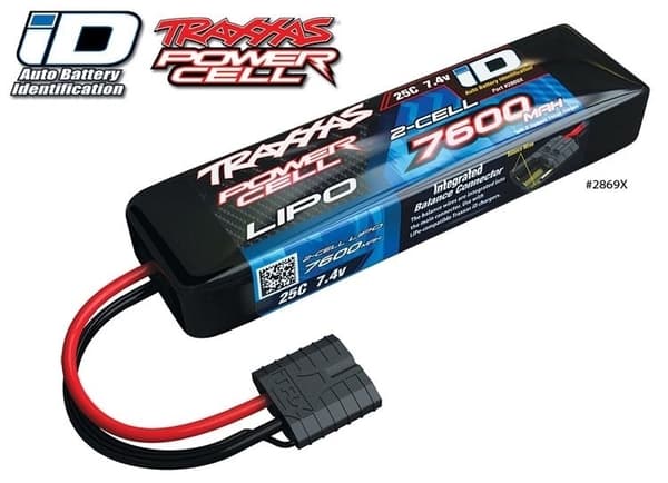 Traxxas EZ-Peak Dual 8A & 2x2s 7600mAh Combo