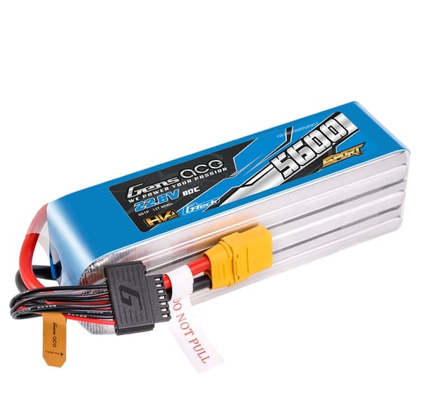 6s  5600mAh - 80C - Gens Ace Sport HV G-Tech XT90