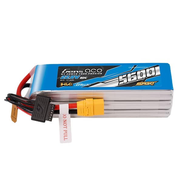 6s  5600mAh - 80C - Gens Ace Sport HV G-Tech XT90