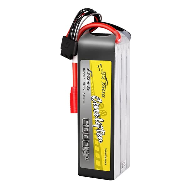 6s  6000mAh -150C - Gens Tattu Cine G-Tech AS150